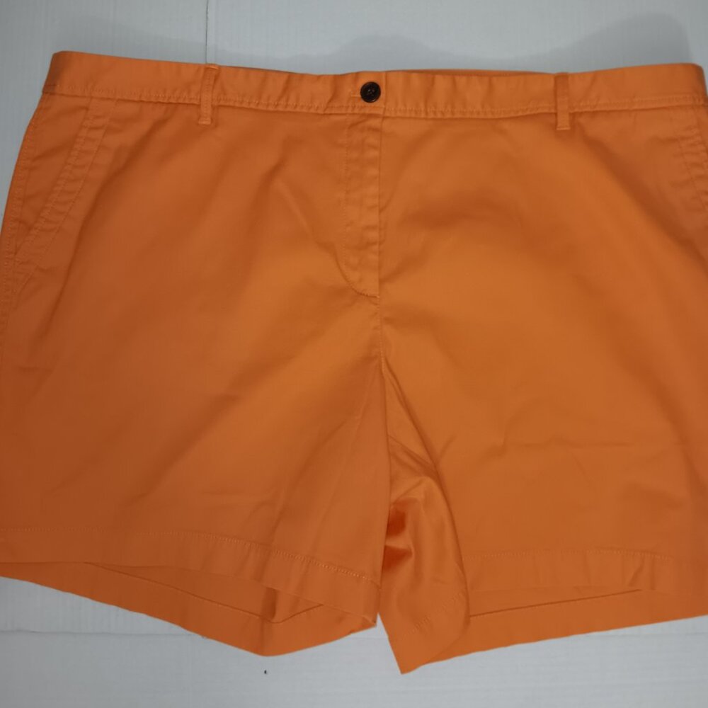 TALBOTS WOMEN'S RELAXED CHINO SHORTS - Picture 5 of 12